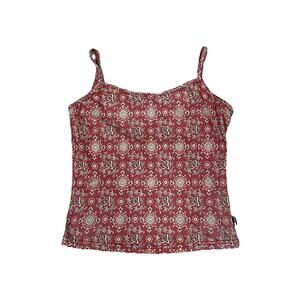 prAna Women's Size Small Coral Tank Top Built in Shelf Bra Outdoor Casual Wear